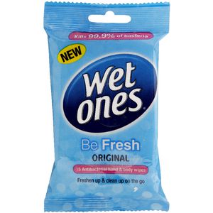 Wet Ones Antibacterial Wipes Original 15 Pack