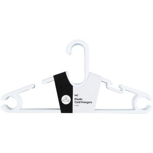 Plastic Coat Hangers 10 Pack