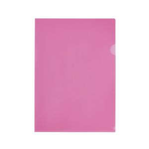Letter File A4 Opaque Pink