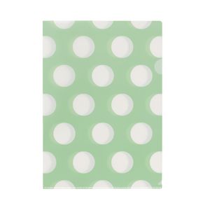 Letter File A4 Single Printed Vintage Green