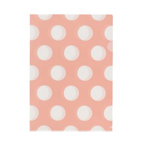 Letter File A4 Single Printed Vintage Pink
