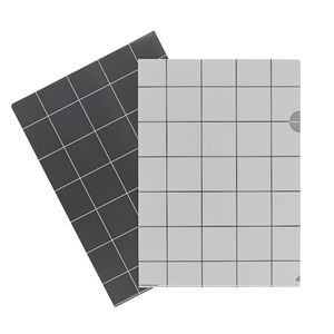 Letter File A4 Single Printed White Grid