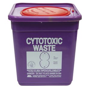 Livingstone Cytotoxic Waste Disposal Container Purple 5L