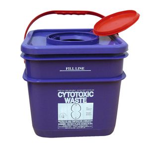 Livingstone Cytotoxic Waste Disposal Container Purple 12L