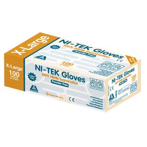 Livingstone Ni-Tek Nitrile Powder Free Glove X Large 100 Pack