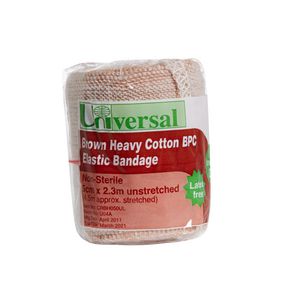 Universal Heavy Crepe Bandage Smooth Cotton 50mm x 4.5m