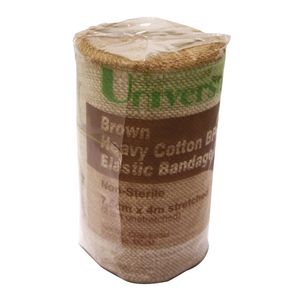 Universal Heavy Crepe Bandage Smooth Cotton 75mm x 4.5m