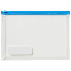 Lihit Lab Gusset Document Wallet A5 Blue