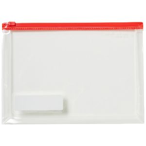 Lihit Lab Gusset Document Wallet A5 Red