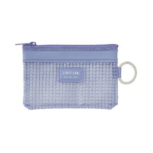 Lihit Lab Mesh Document Wallet A8 Blue