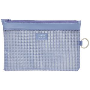 Lihit Lab Mesh Document Wallet B6 Blue