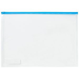 Lihit Lab Gusset Document Wallet A3 Blue