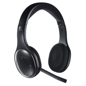 Logitech Wireless On-ear Headset Black H800
