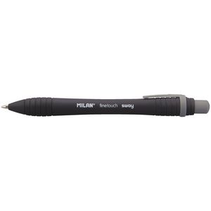 Milan Finetouch Sway Ballpoint Pen 0.7mm Black