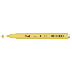 Milan Cone Tip Fiber Pen Lemon Yellow