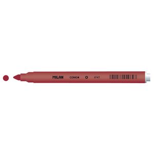 Milan Cone Tip Fibre Pen Bordeaux Red