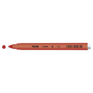 Milan Cone Tip Fibre Pen Red Orange
