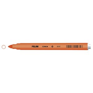 Milan Cone Tip Fibre Pen Orange