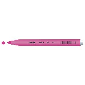 Milan Cone Tip Fibre Pen Pink