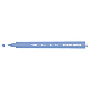Milan Cone Tip Fibre Pen Cyan Blue