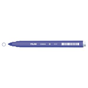 Milan Cone Tip Fibre Pen Real Blue
