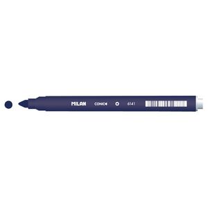 Milan Cone Tip Fibre Pen Dark Blue