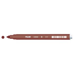 Milan Cone Tip Fibre Pen Van Dyck Brown