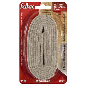 FELTAC 13 x 1473mm Self-Stick Felt Floor Saver Strip