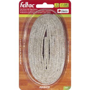 FELTAC 13 x 1473mm Self-Stick Felt Floor Saver Strip