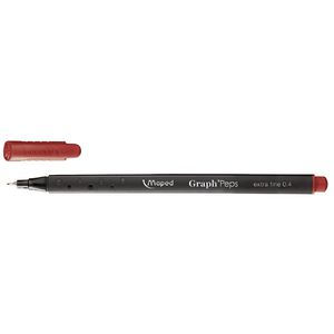 Maped Graph'Peps Fineliner 0.4mm Red Kiss