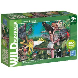 Blue Opal Wild Australia In the Treetops Puzzle 300 Piece