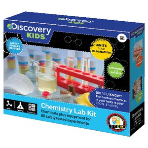 Discovery Kids Chemistry Lab Kit 80 Experiments