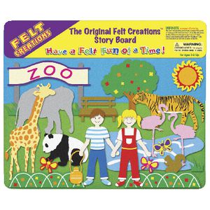 Felt Creations Zoo Storyboard Set