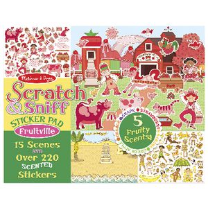 Melissa & Doug Scratch and Sniff Sticker Pad Fruitville