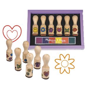 Melissa & Doug Happy Handle Stamp Set