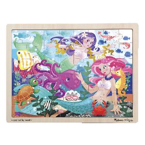 Melissa & Doug Mermaid Fantasea Wooden Jigsaw Puzzle