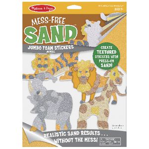 Melissa and Doug Foam Sand Stickers Jungle