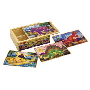 Melissa & Doug Puzzle in a Box Dinosaurs