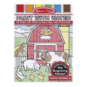 Melissa & Doug Paint With Water Farm Animals
