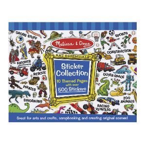 Melissa & Doug Sticker Collection Blue