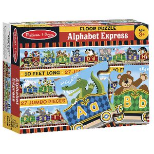 Melissa & Doug Alphabet Express Floor Puzzle