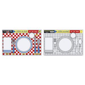 Melissa & Doug Colour-A-Mat Set the Table