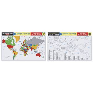 Melissa & Doug World Map Write-A-Mat