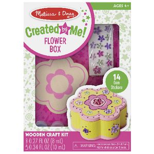 Melissa & Doug Wooden Craft Kit Flower Box