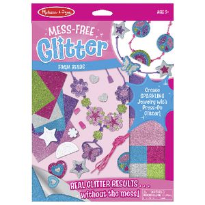 Melissa & Doug Mess-free Glitter Kit Foam Beads