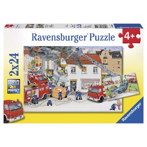 Ravensburger Busy Fire Brigade Puzzle 2 Pack