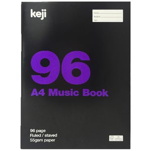 Value A4 Music Book 96 Page