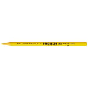 Koh-I-Noor Progresso Coloured Pencil Dark Yellow