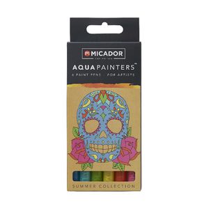 Micador for Artist AquaPainters Summer Collection 6 Pack