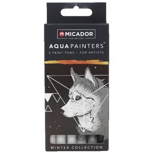 Micador for Artist AquaPainters Winter Collection 6 Pack